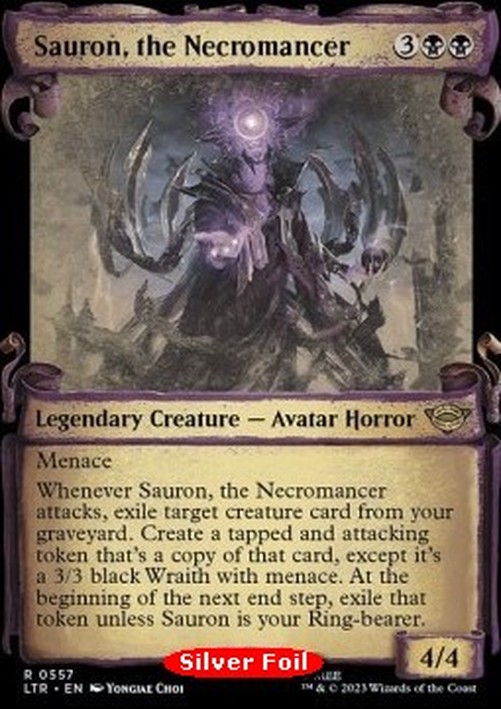 Magic: The Gathering Sauron, the Necromancer (V.2)