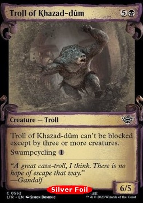 Magic: The Gathering Troll of Khazad-dûm (V.2)