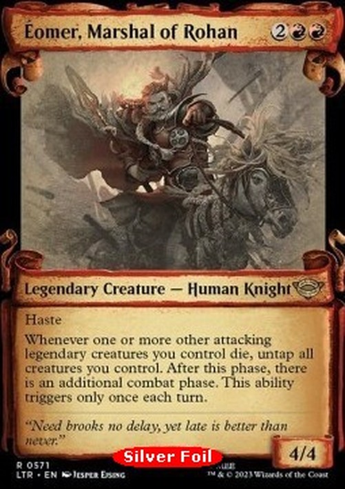 Magic: The Gathering Éomer, Marshal of Rohan (V.2)