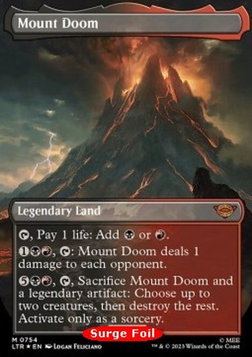 Magic: The Gathering Mount Doom (V.4)