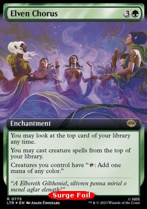 Magic: The Gathering Elven Chorus (V.3)
