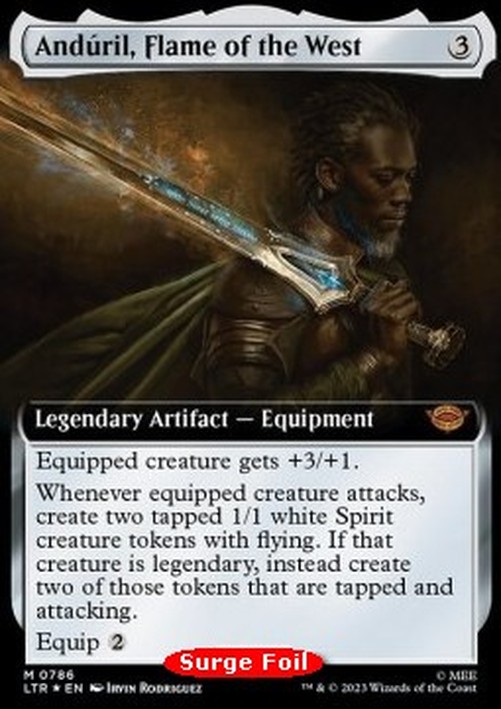 Magic: The Gathering Andúril, Flame of the West (V.4)