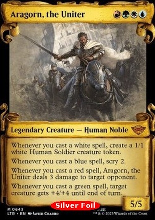 Magic: The Gathering Aragorn, the Uniter (V.2)