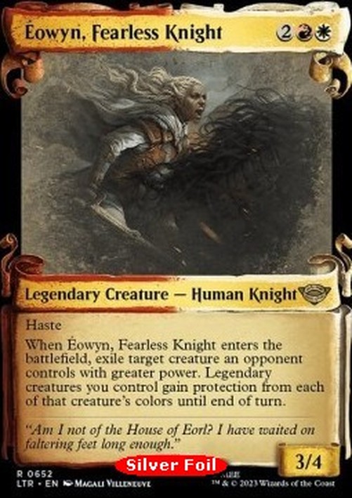 Magic: The Gathering Éowyn, Fearless Knight (V.2)