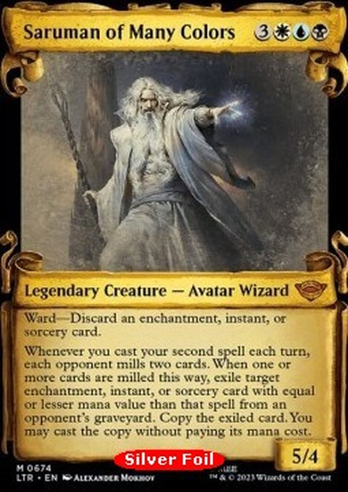 Magic: The Gathering Saruman of Many Colors (V.2)