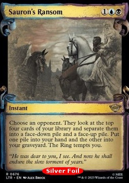 Magic: The Gathering Sauron's Ransom (V.2)