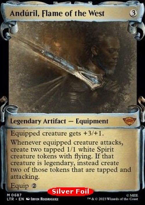 Magic: The Gathering Andúril, Flame of the West (V.2)