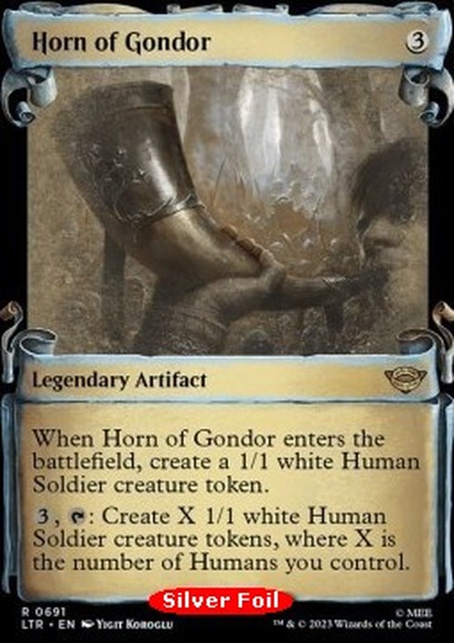 Magic: The Gathering Horn of Gondor (V.2)