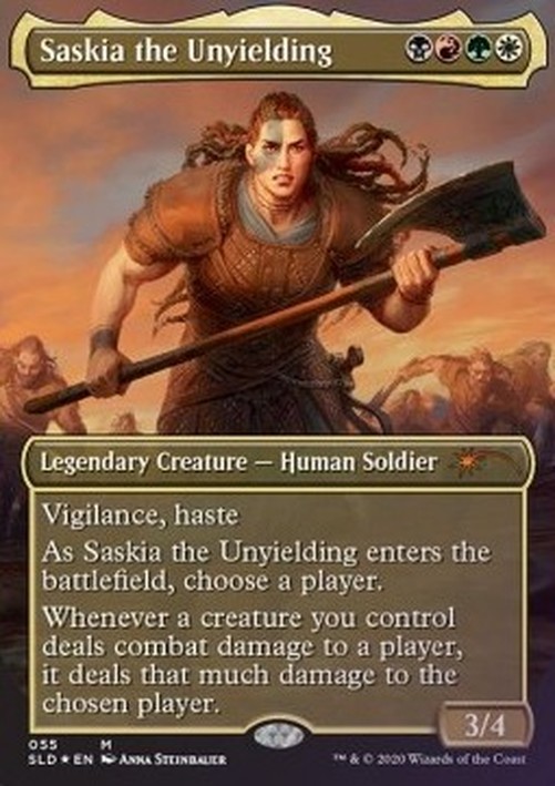 Magic: The Gathering Saskia the Unyielding