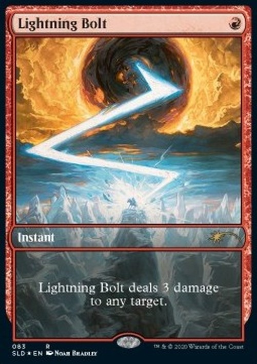 Magic: The Gathering Lightning Bolt (V.1)