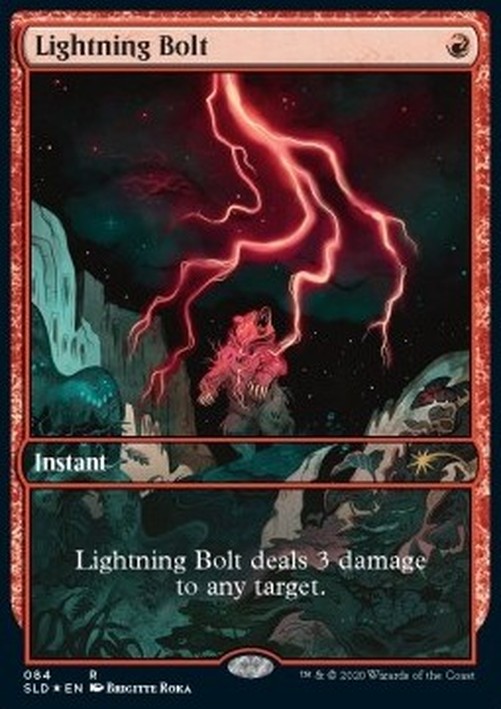 Magic: The Gathering Lightning Bolt (V.2)