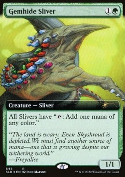 Magic: The Gathering Gemhide Sliver
