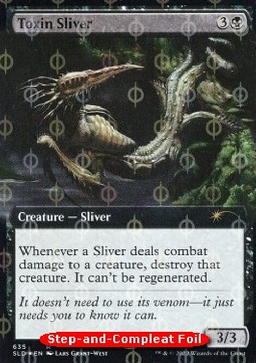 Magic: The Gathering Toxin Sliver (V.2)