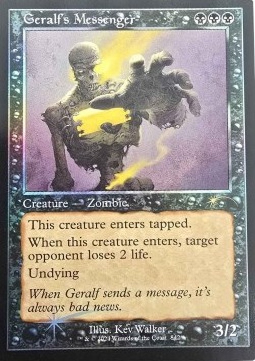 Magic: The Gathering Geralf's Messenger