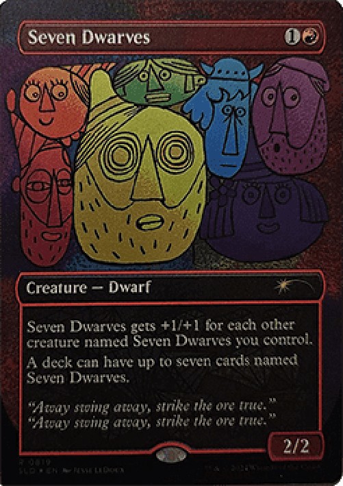 Magic: The Gathering Seven Dwarves (V.7)
