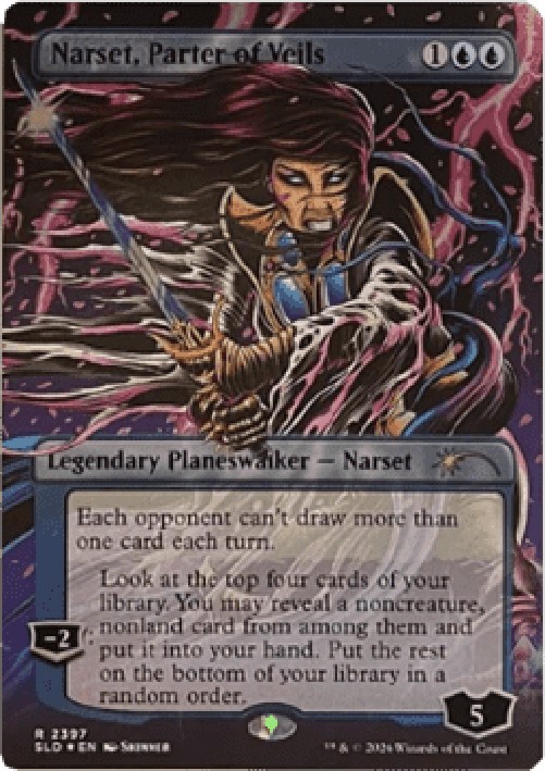 Magic: The Gathering Narset, Parter of Veils (V.2)
