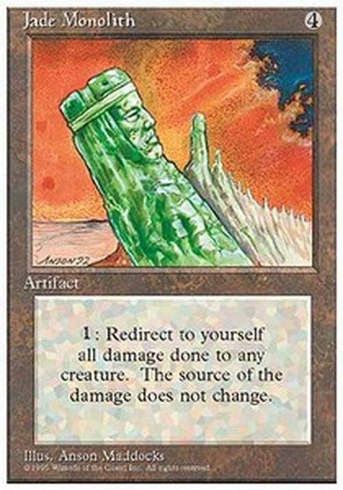 Magic: The Gathering Jade Monolith
