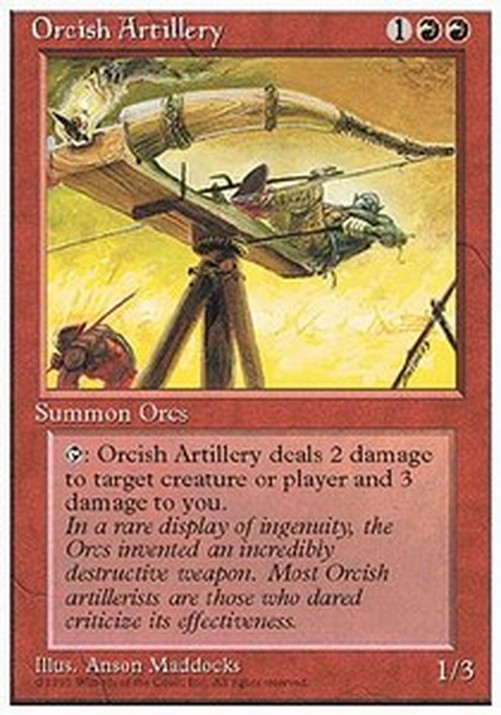 Magic: The Gathering Orcish Artillery