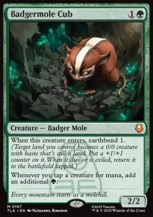 Magic: The Gathering Badgermole Cub