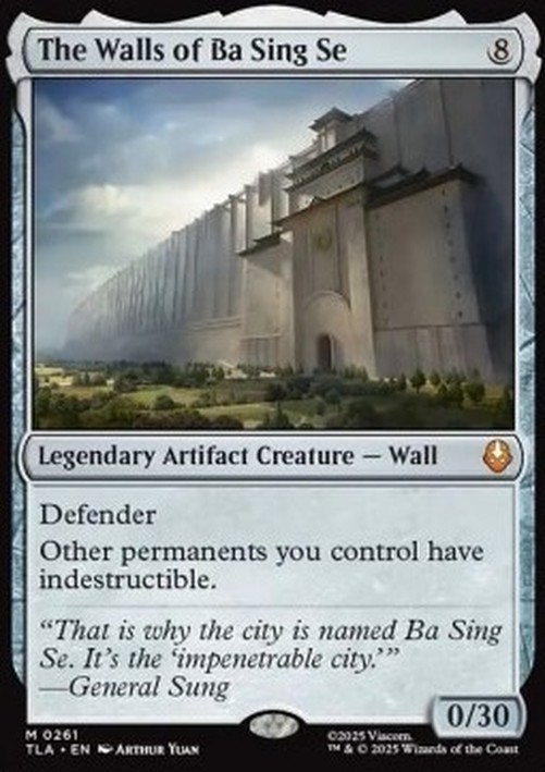 Magic: The Gathering The Walls of Ba Sing Se