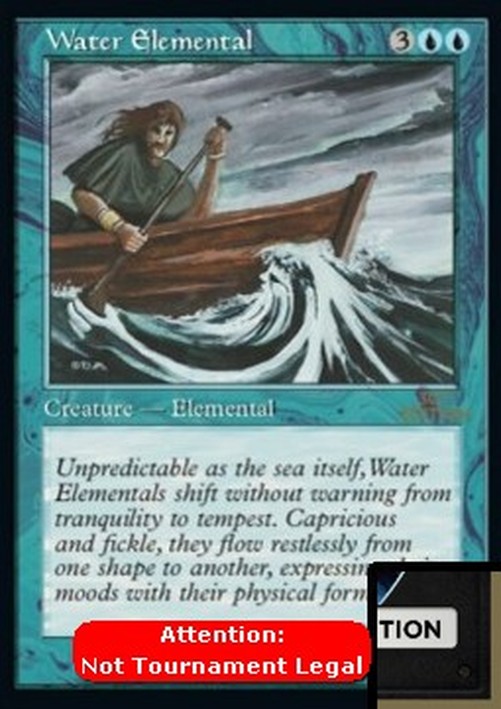 Magic: The Gathering Water Elemental (V.2)