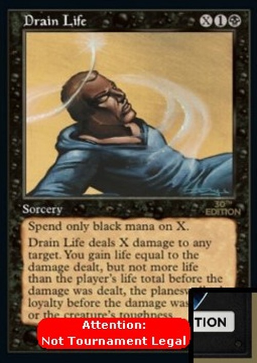 Magic: The Gathering Drain Life (V.2)