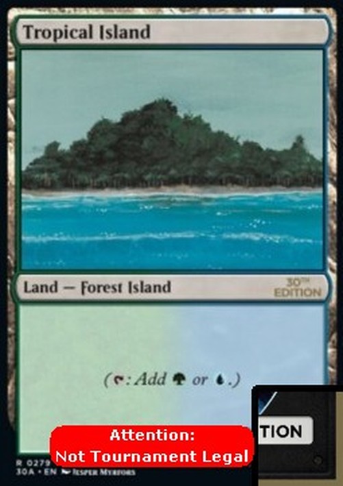 Magic: The Gathering Tropical Island (V.1)