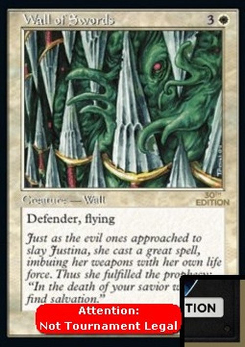 Magic: The Gathering Wall of Swords (V.2)