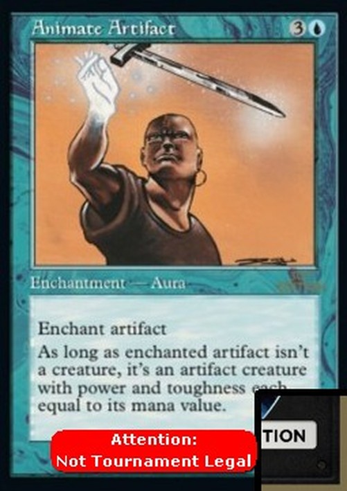 Magic: The Gathering Animate Artifact (V.2)