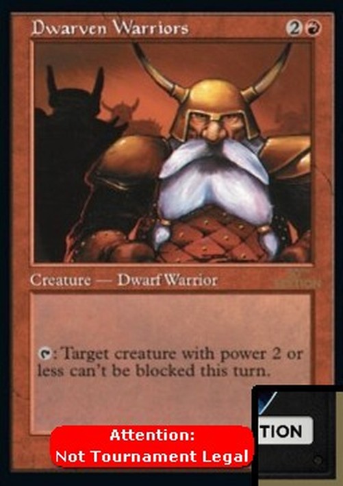 Magic: The Gathering Dwarven Warriors (V.2)