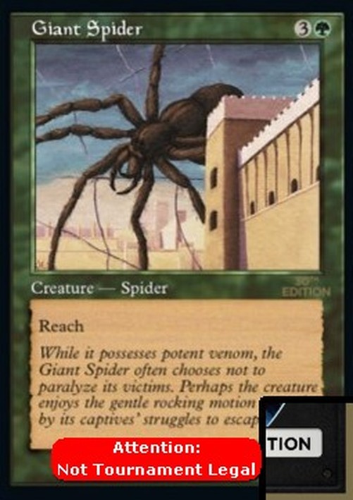 Magic: The Gathering Giant Spider (V.2)