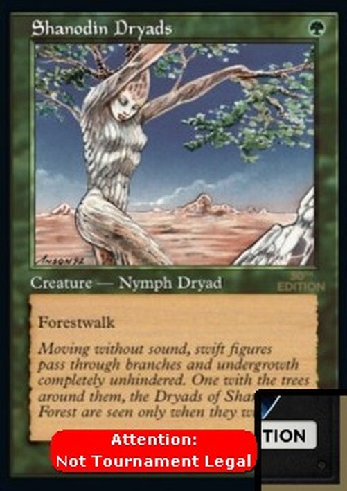 Magic: The Gathering Shanodin Dryads (V.2)