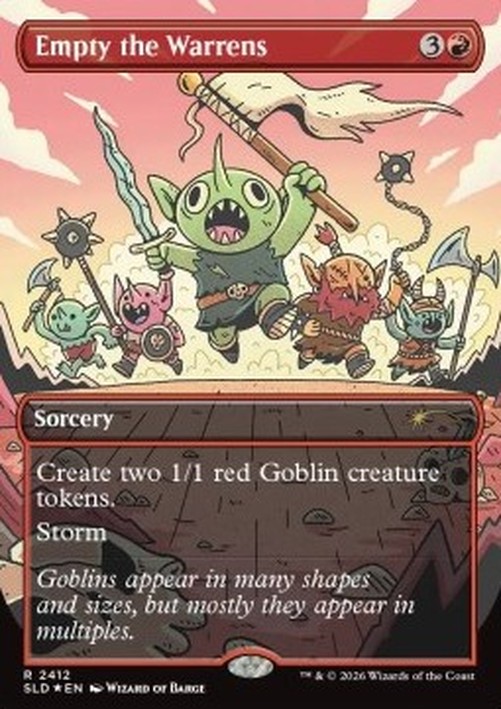 Magic: The Gathering Empty the Warrens