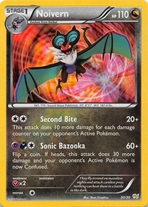 Pokemon Noivern  (TK6 30N)