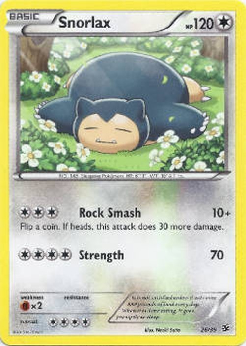 Pokemon Snorlax  (KSS 26)