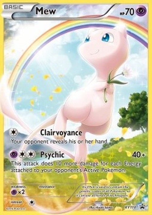 Pokemon Mew (XYPR 110)