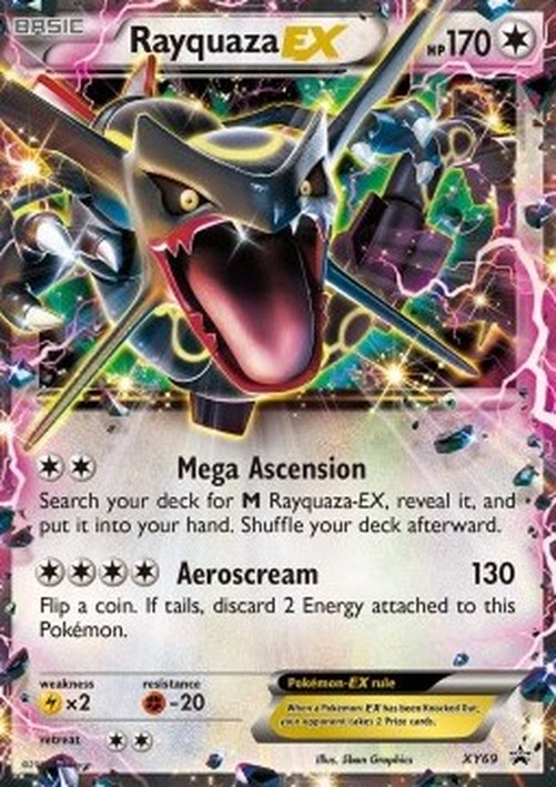 Pokemon Rayquaza EX  (XYPR 69)