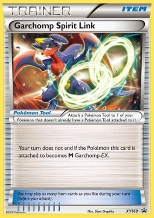 Pokemon Garchomp Spirit Link (XYPR 169)
