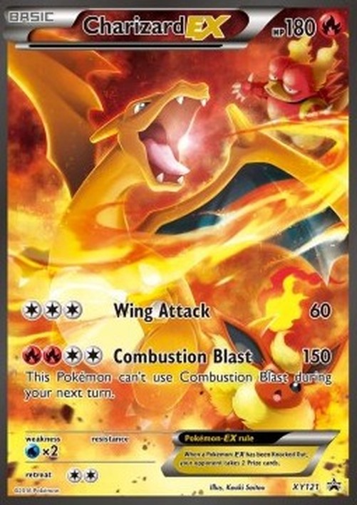 Pokemon Charizard EX (XYPR 121)