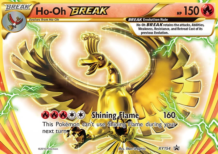 Pokemon Ho-Oh BREAK (XYPR 154)
