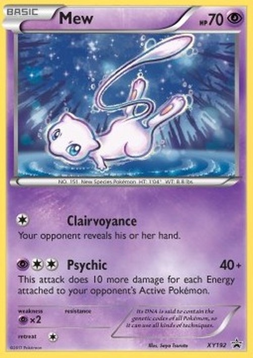 Pokemon Mew (XYPR 192)