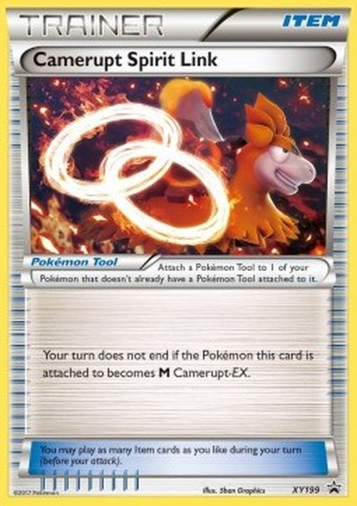 Pokemon Camerupt Spirit Link (XYPR 199)