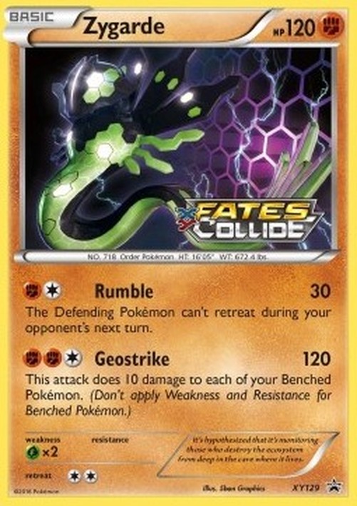 Pokemon Zygarde  (XYPR 129)