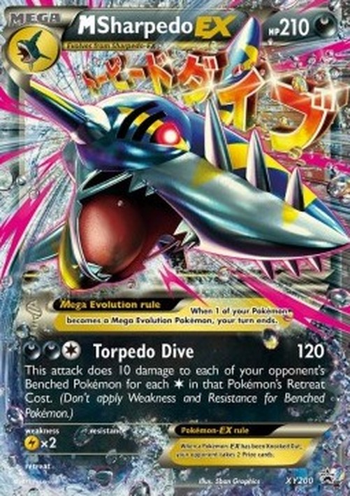 Pokemon M Sharpedo EX (XYPR 200)