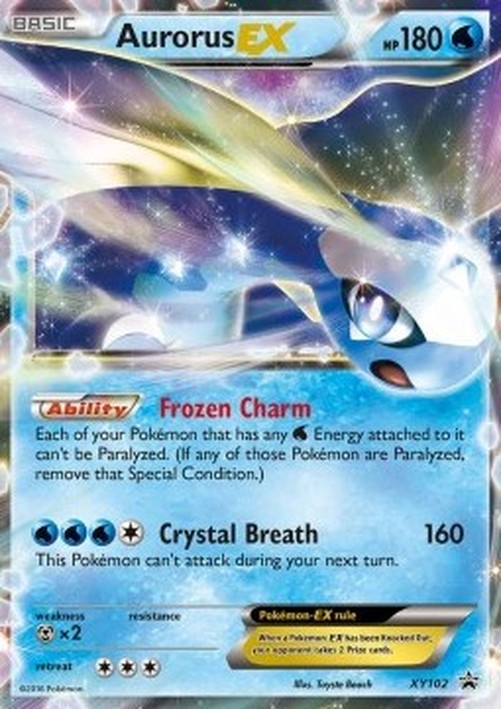 Pokemon Aurorus EX  (XYPR 102)