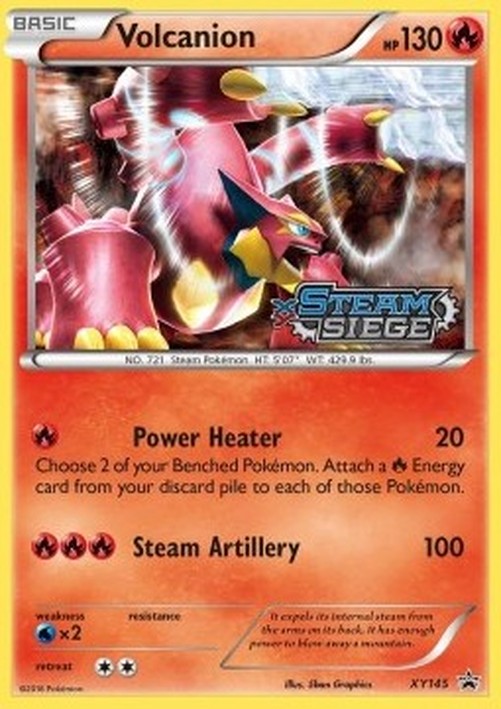 Pokemon Volcanion (XYPR 145)