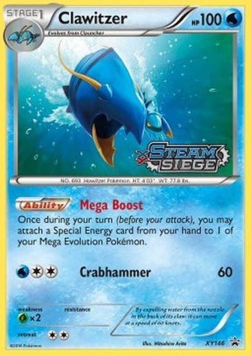 Pokemon Clawitzer (XYPR 146)