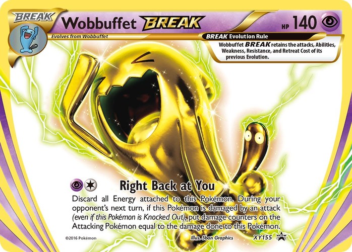 Pokemon Wobbuffet BREAK (XYPR 155)