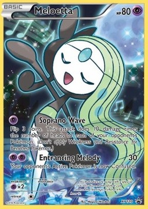 Pokemon Meloetta (XYPR 120)