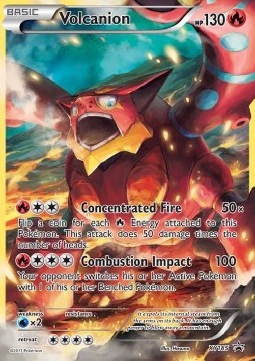 Pokemon Volcanion  (XYPR 185)